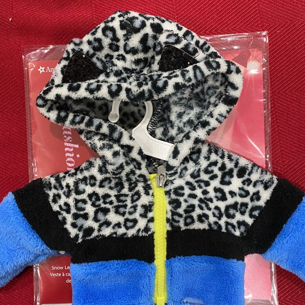 Pawsitively Purrfect Snow Leopard Hoodie